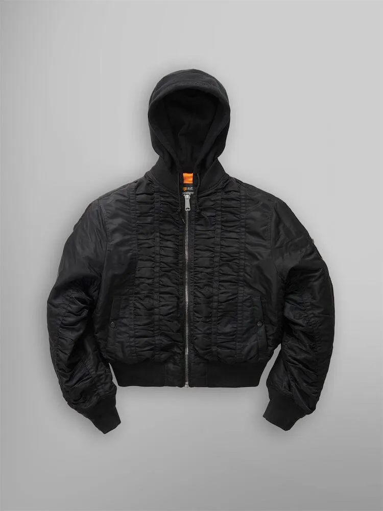 Alpha Industries MA-1 MadeMe geaca bomber verde gluga