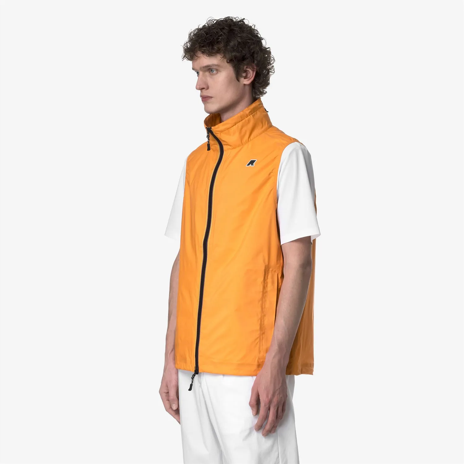 K-Way Bounce vesta barbati portocalie 10K golf