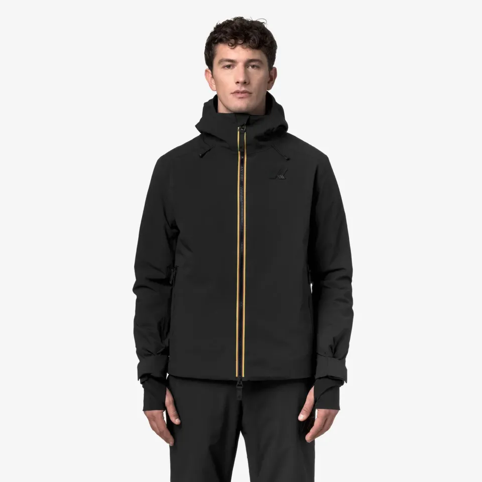 K-Way Lesarcs 2L Twill geaca schi neagra 20000 mm