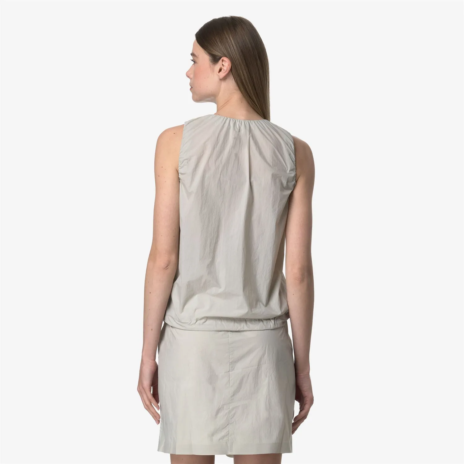 K-Way Alize top dama bej K2135EW fara maneci cu UV