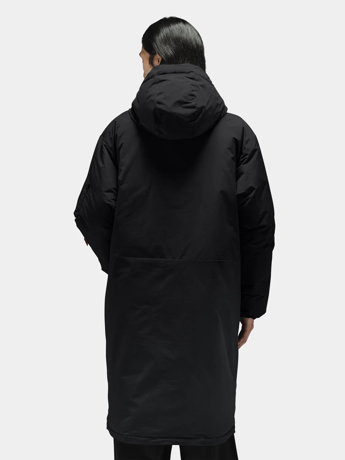 Alpha Industries Seal Long Puffer parka lunga neagra