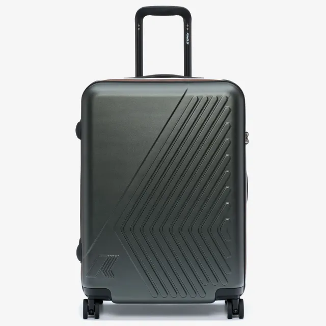 K-Way Eudoxieur Logo troller verde 57L cu TSA
