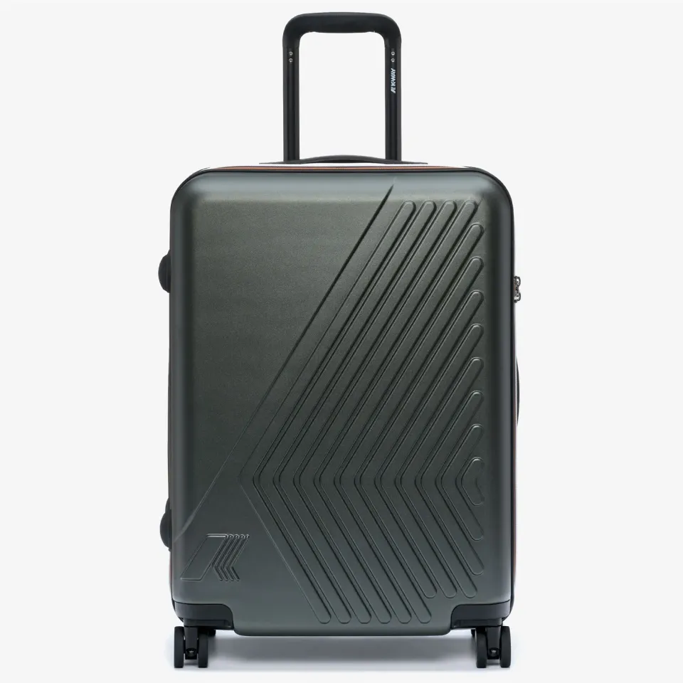 K-Way Eudoxieur Logo troller verde 57L cu TSA
