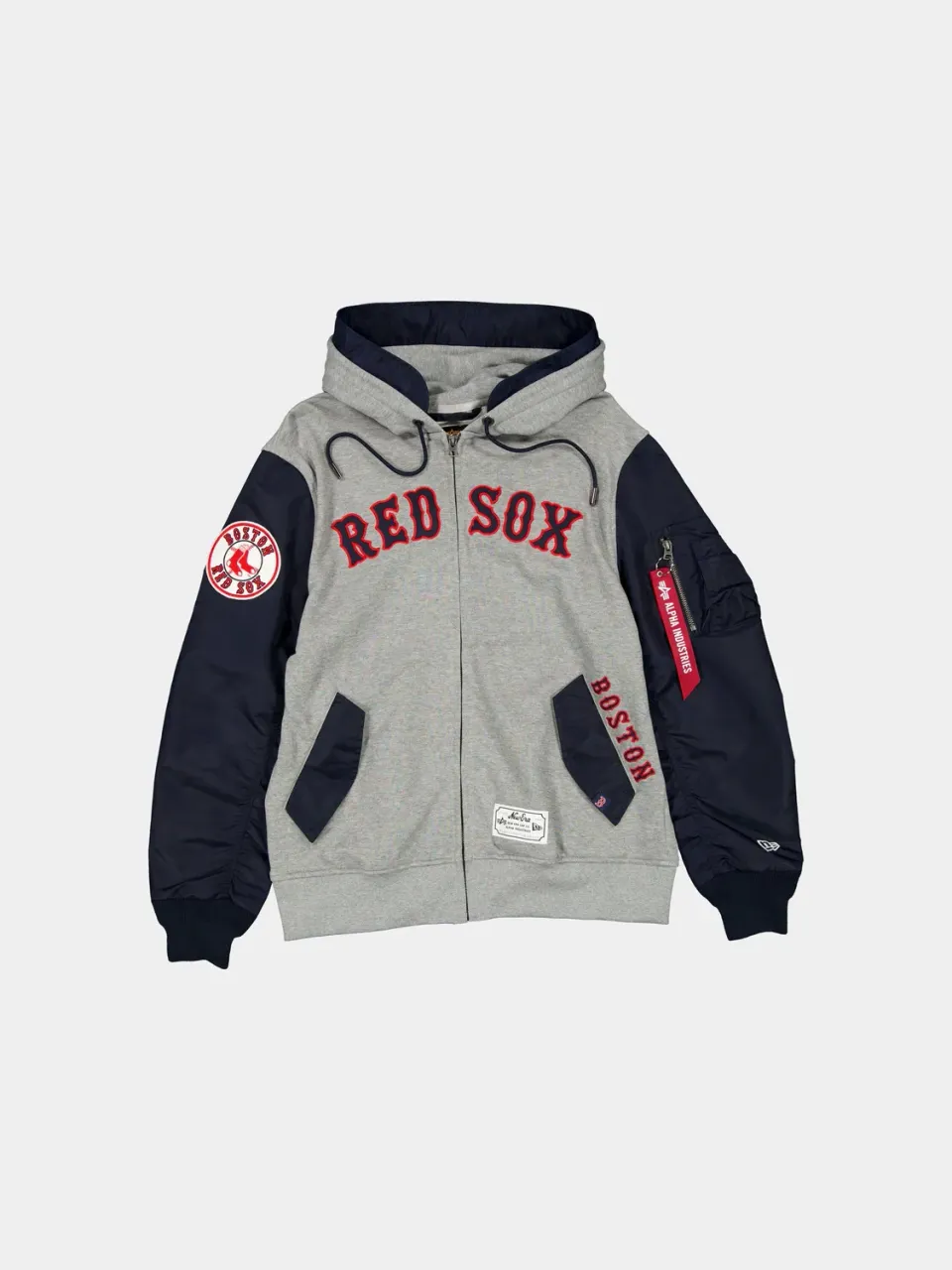 Alpha Industries MA-1 Boston Red Sox hanorac bleumarin
