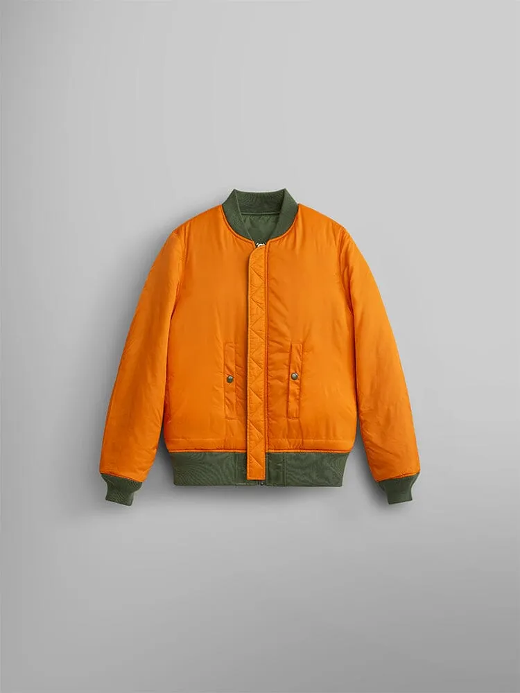 Alpha Industries Youth MA-1 geacă bomber Sage Green reversibilă