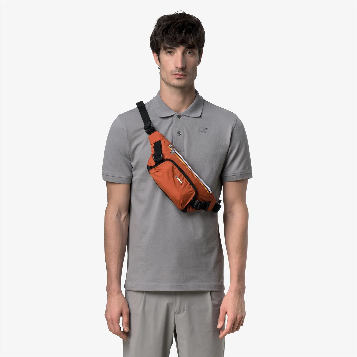 K-Way Fericy S borseta unisex portocaliu impermeabila
