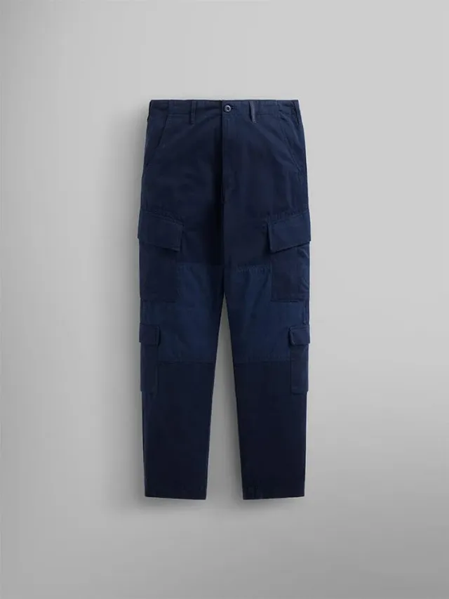 Alpha Industries ACU Pant pantaloni cargo Replica Blue bumbac
