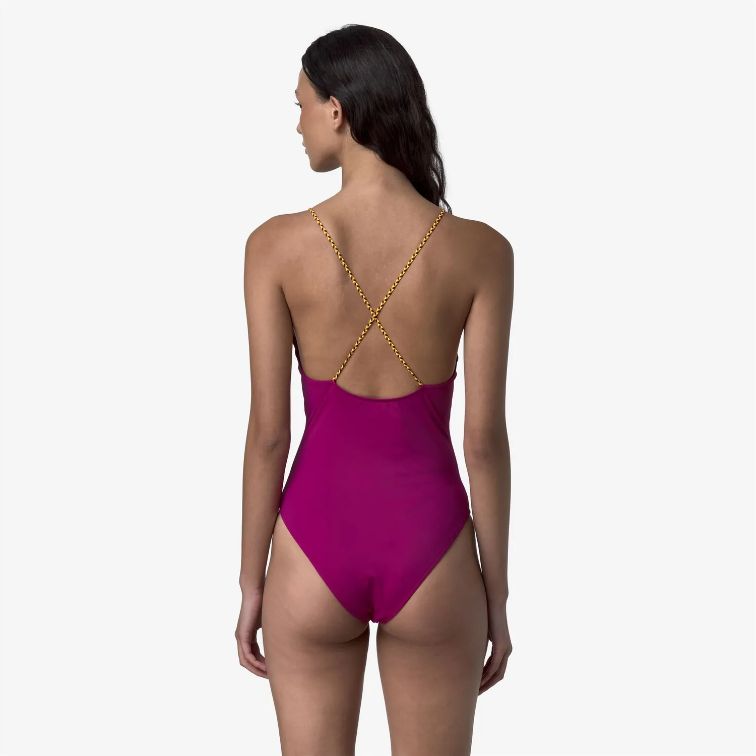 K-Way Crosel costum baie damă fucsia întreg