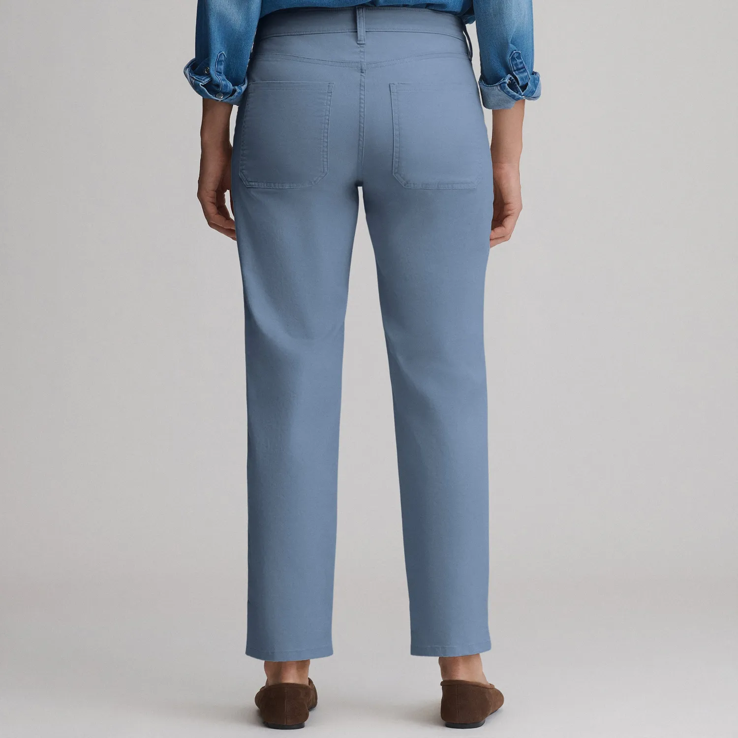 Eddie Bauer Stretch Relaxed pantaloni dama Camel