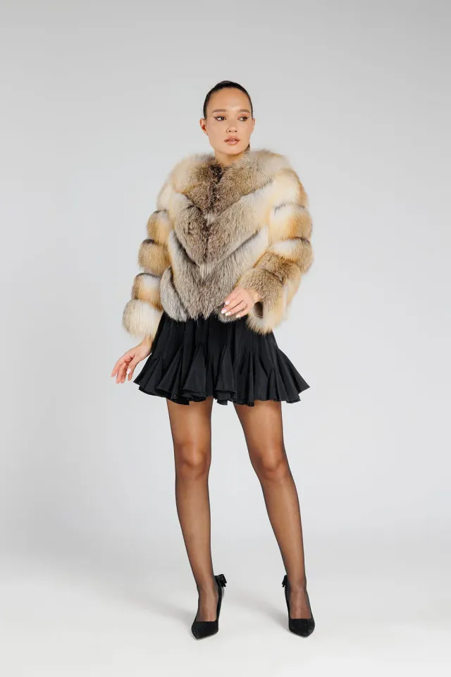 Mareus Gold Frost 377 haina blana vulpe transformabila