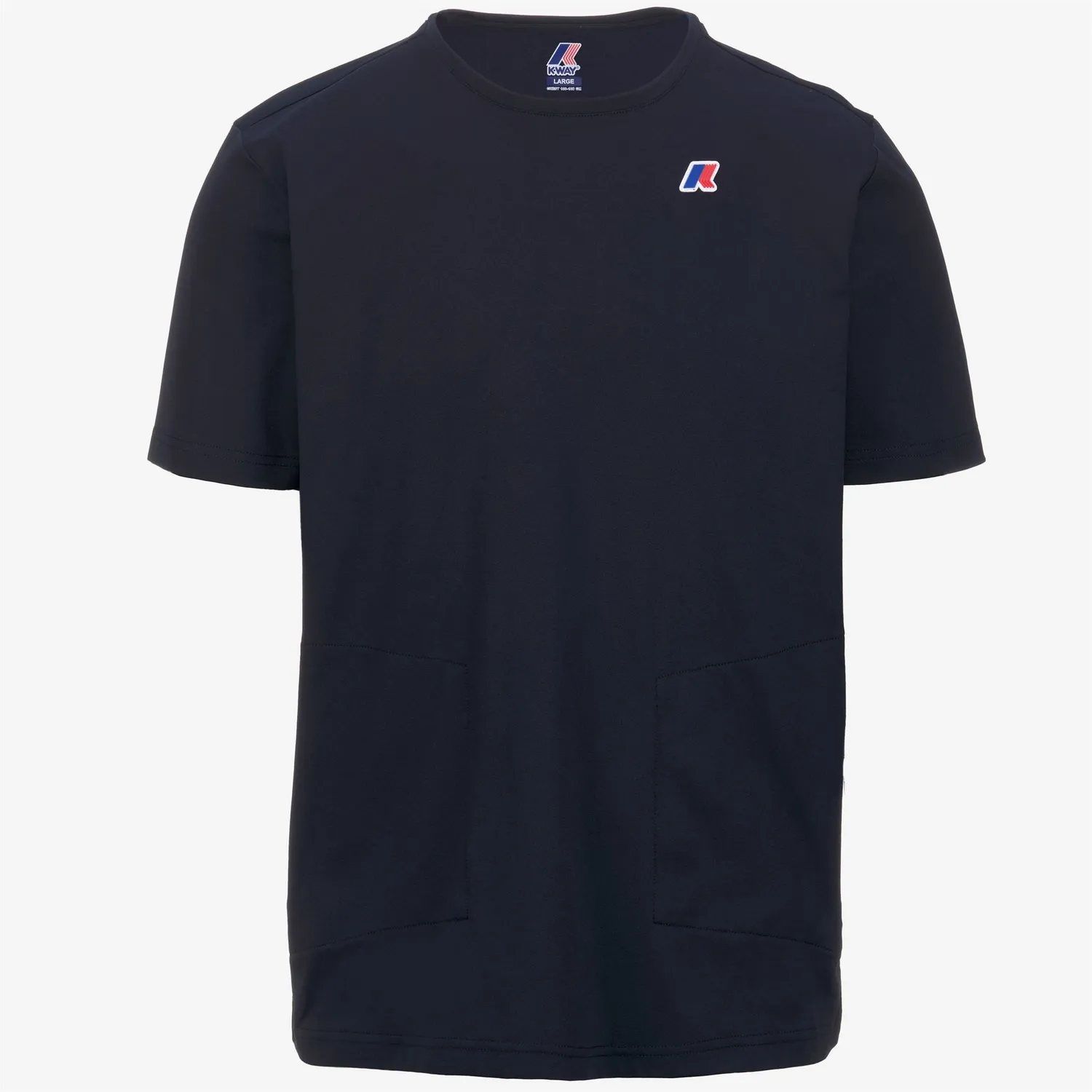 K-Way Seril Travel tricou unisex albastru impermeabil