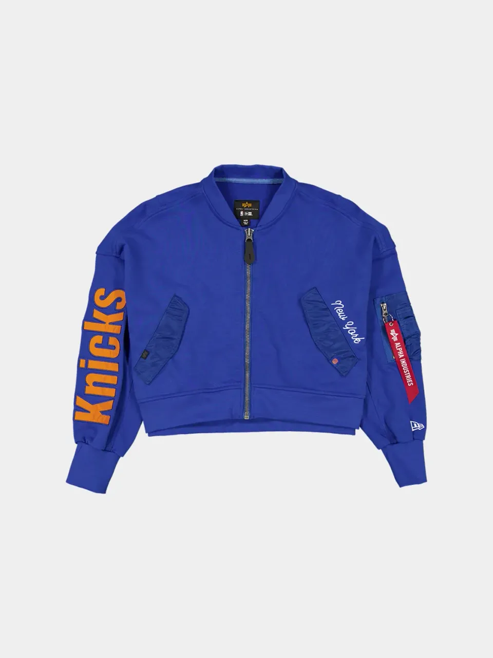 Alpha Industries L-2B New York Knicks geacă albastră damă