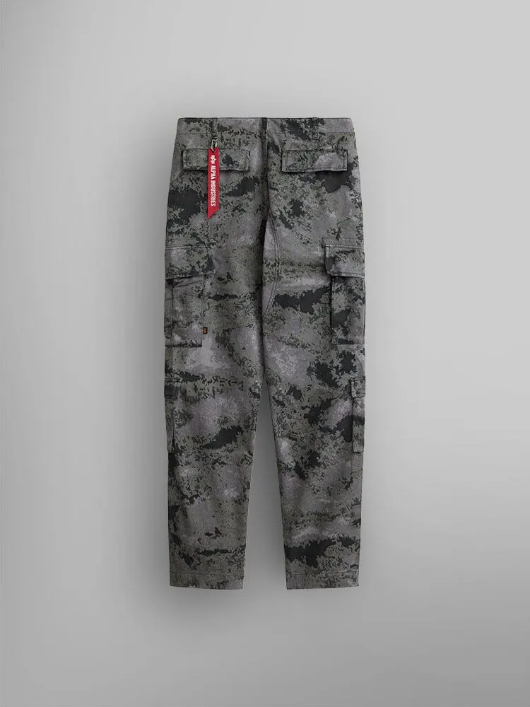 Alpha Industries ACU pantalon cargo camuflaj negru