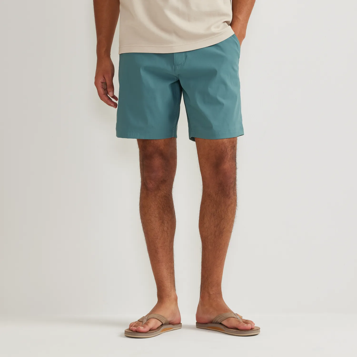 Eddie Bauer Horizon Takeoff Chino pantaloni scurti bej lejeri