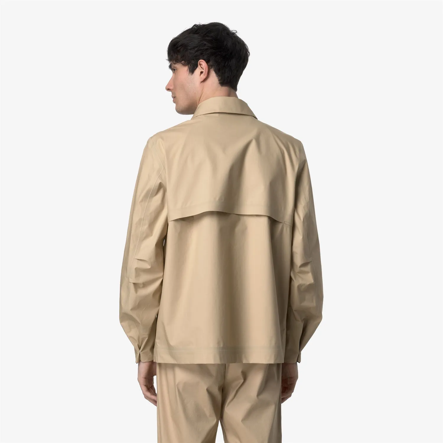 K-Way Orion 3L Poplin geacă bărbați bej XS-3XL