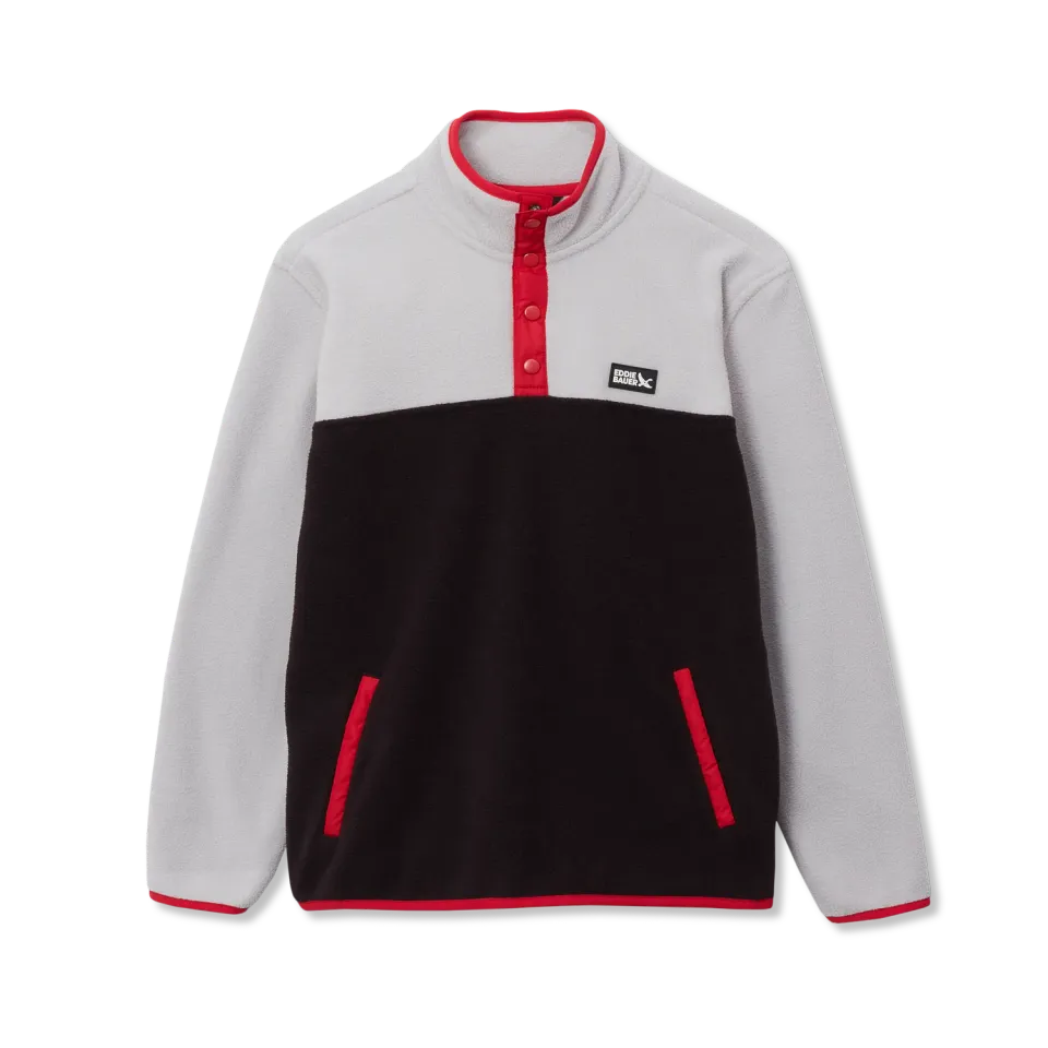 Eddie Bauer Quest Fleece polar baieti gray heather