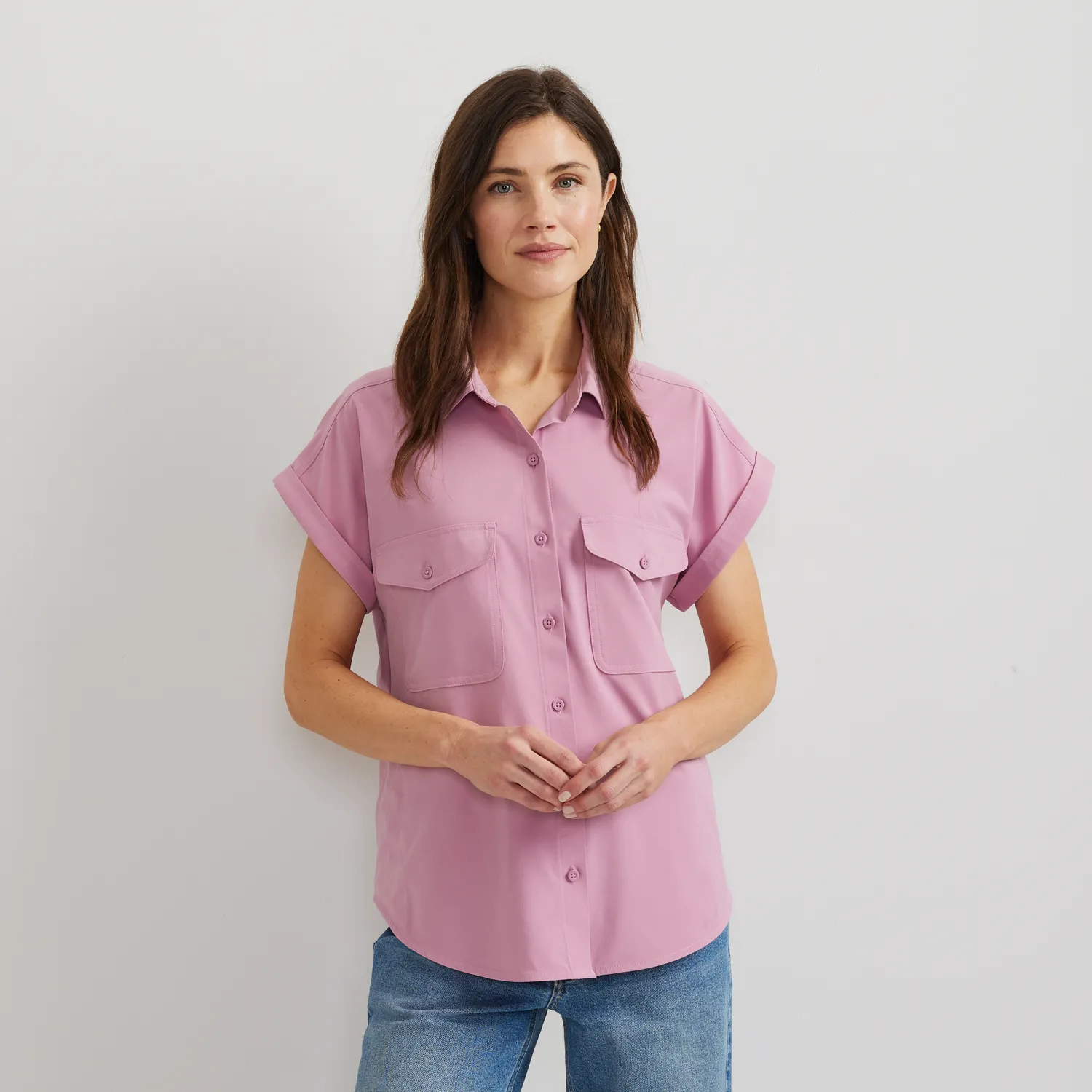 Eddie Bauer Departure camasa dama neagra UPF50