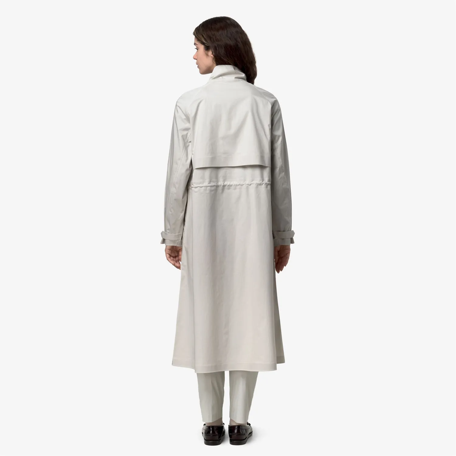 K-Way Barbrein Cotton 3Layers AF palton damă bej