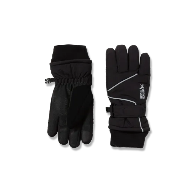 Eddie Bauer Powder Search manusi copii negre schi