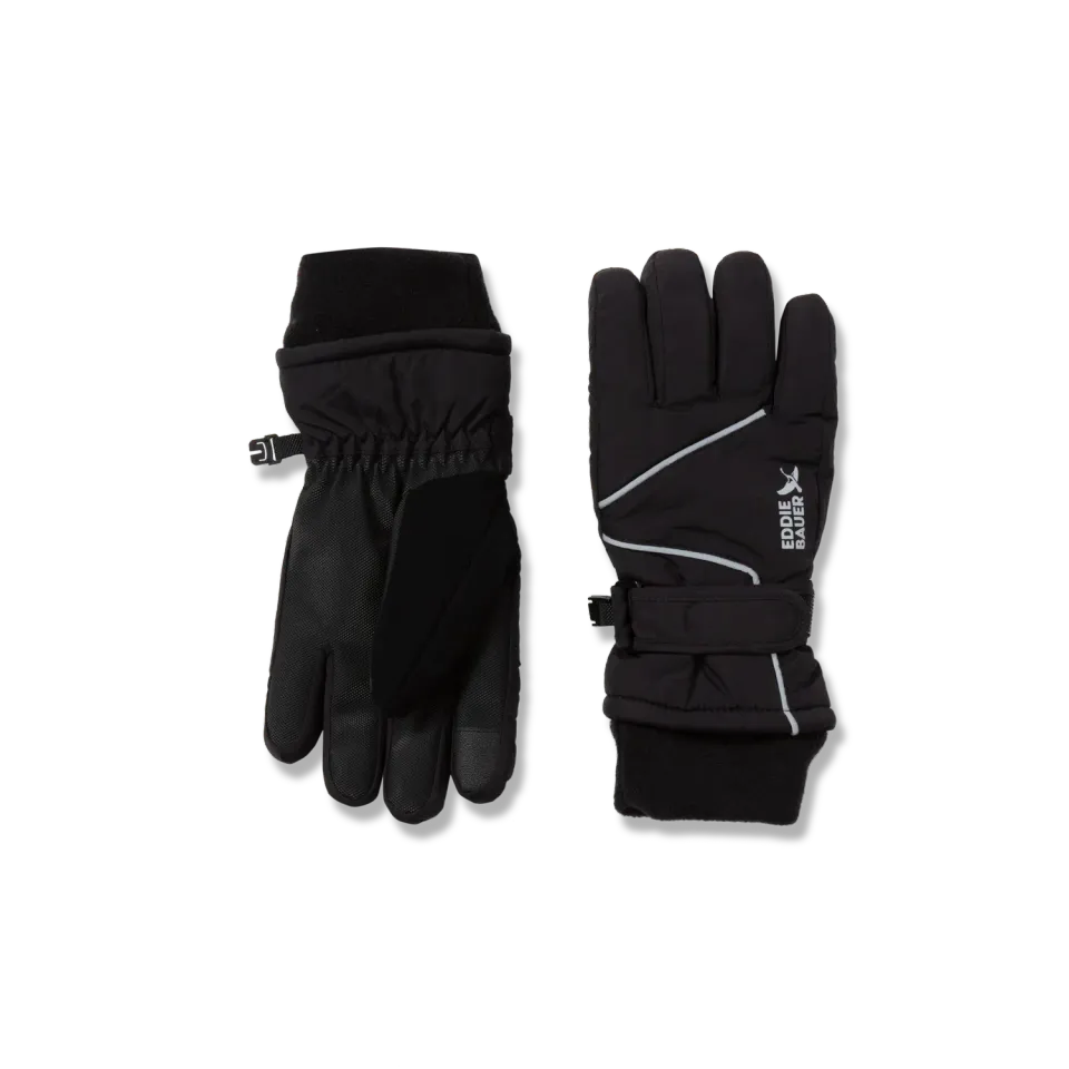 Eddie Bauer Powder Search manusi copii negre schi