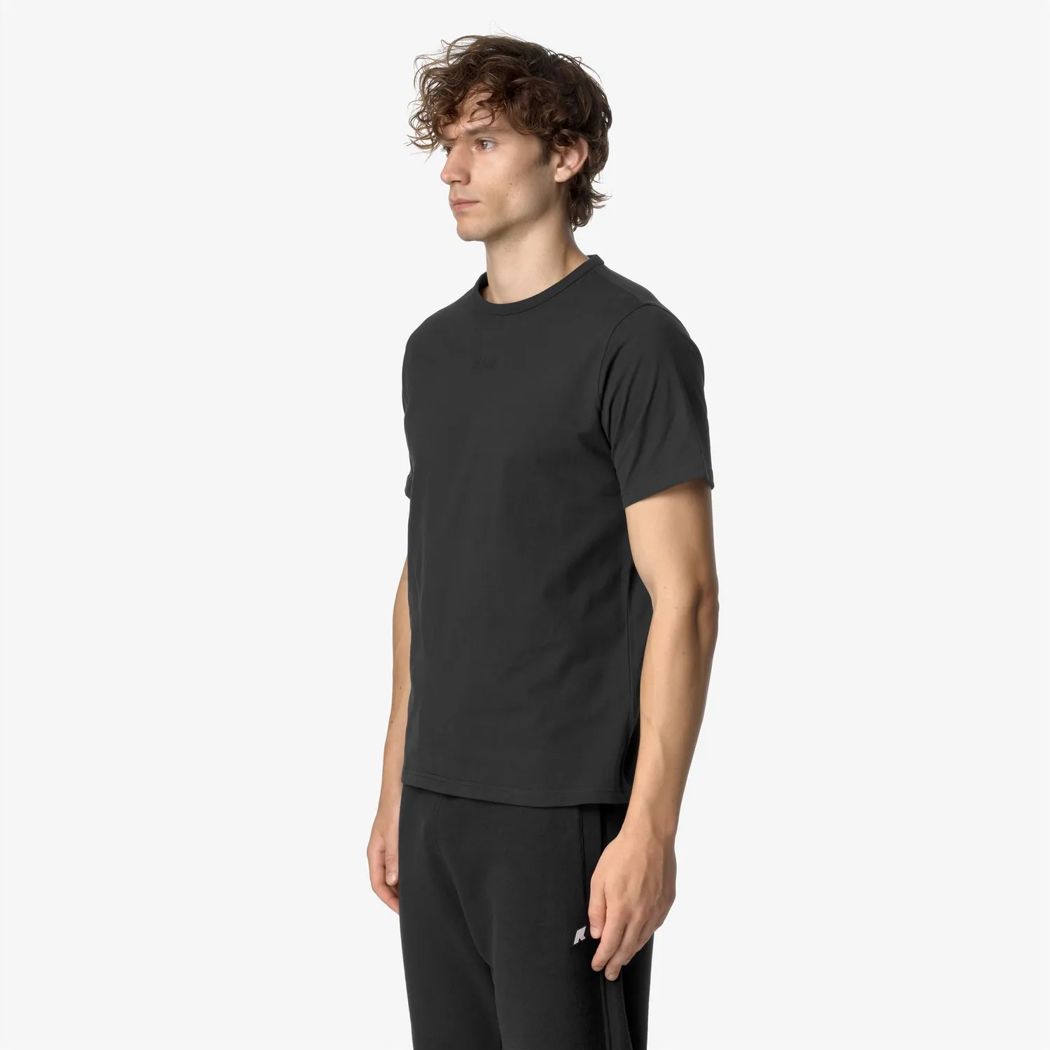 K-Way Odom tricou barbati negru din bumbac