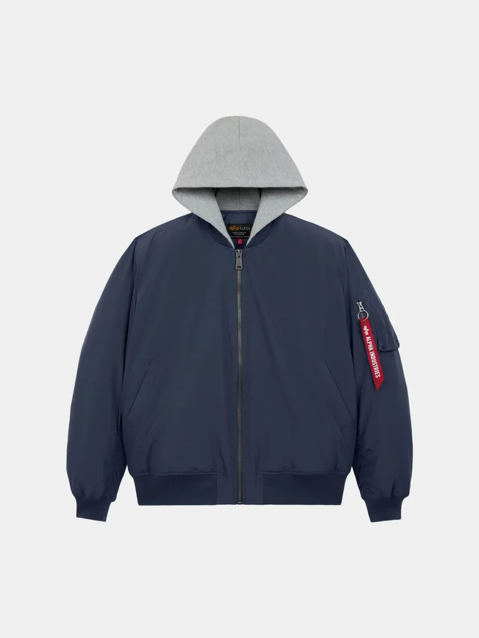 Alpha Industries Natus Relaxed geaca bomber albastru