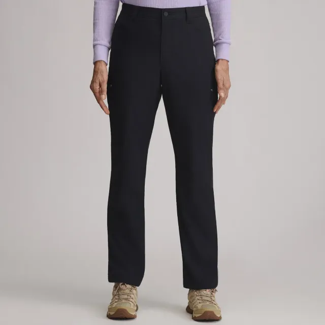 Eddie Bauer Guide Pro pantaloni dama negri captusiti