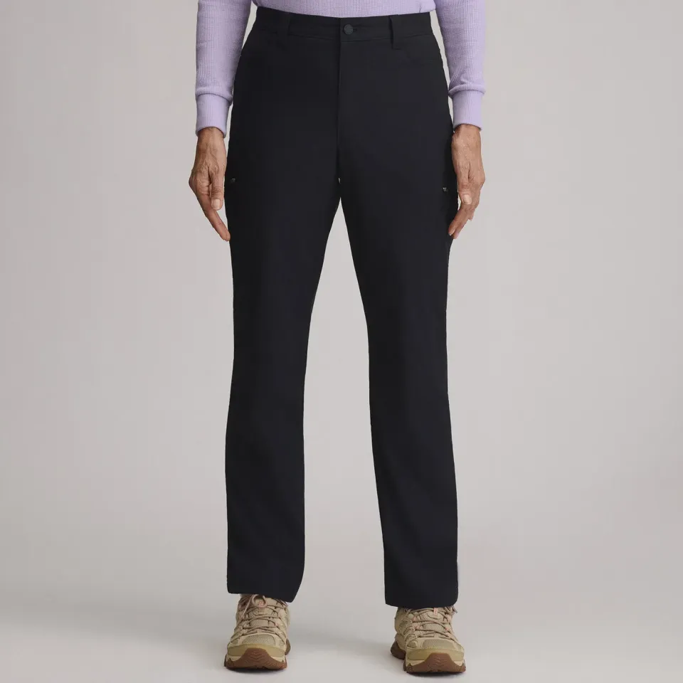 Eddie Bauer Guide Pro pantaloni dama negri captusiti