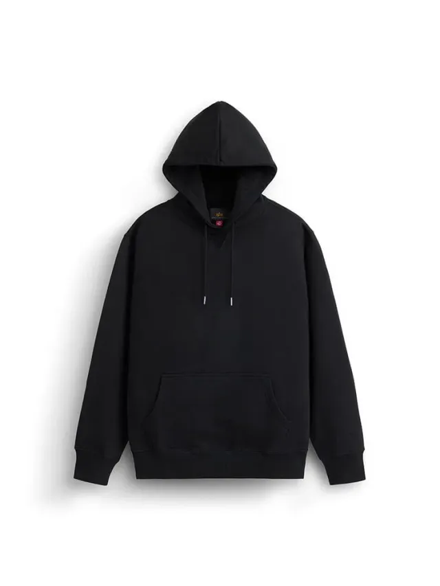 Alpha Industries Essential French Terry Gen II hanorac Negru bumbac
