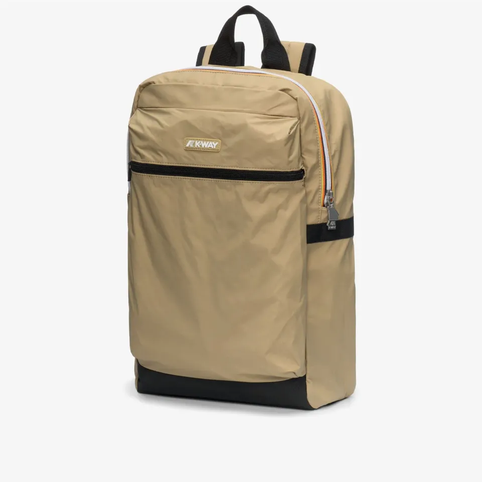 K-Way Laon rucsac unisex bej khaki impermeabil