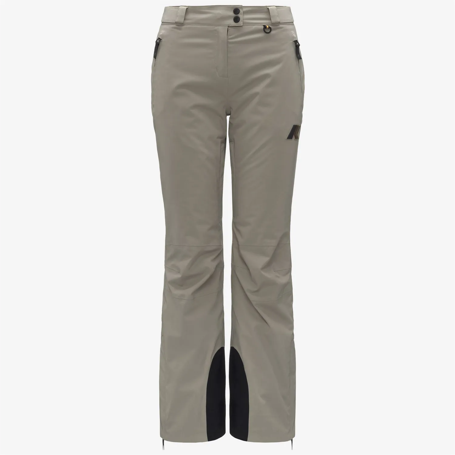 K-Way Lura 2L Twill pantaloni schi dama Green Oak impermeabili