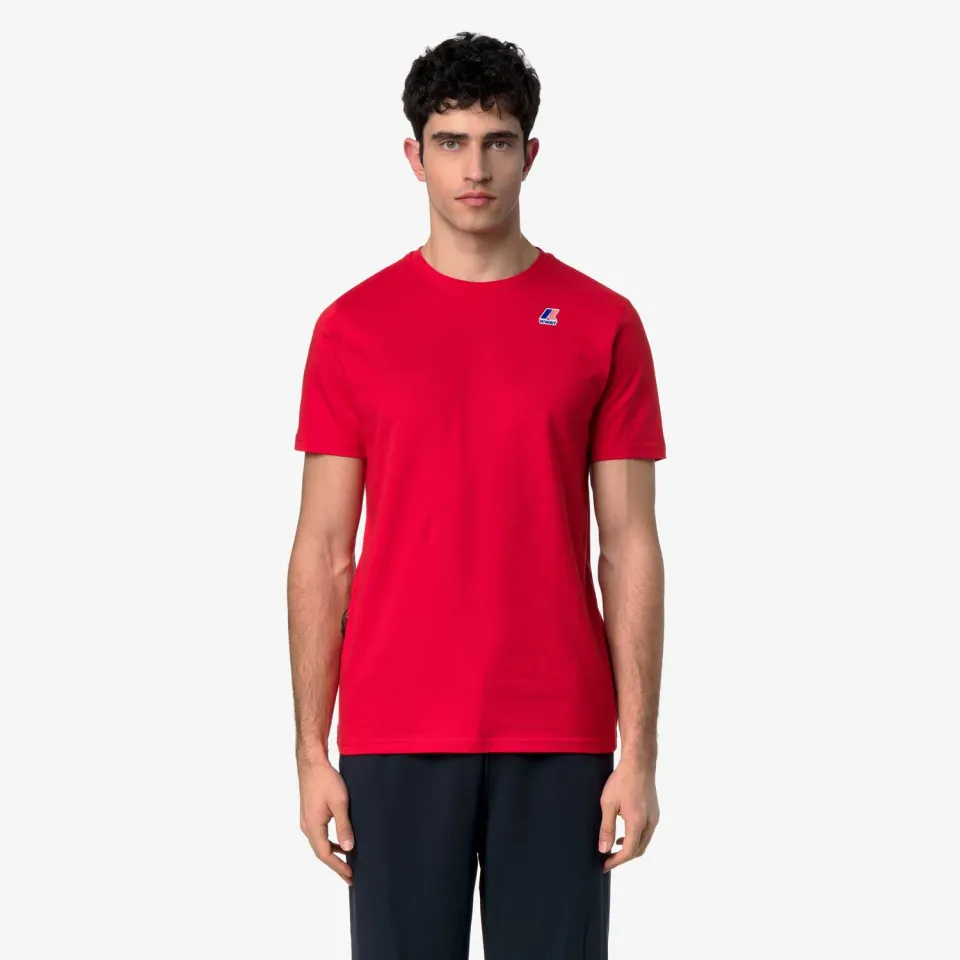 K-Way Leonide K7142KW tricou rosu unisex pliabil