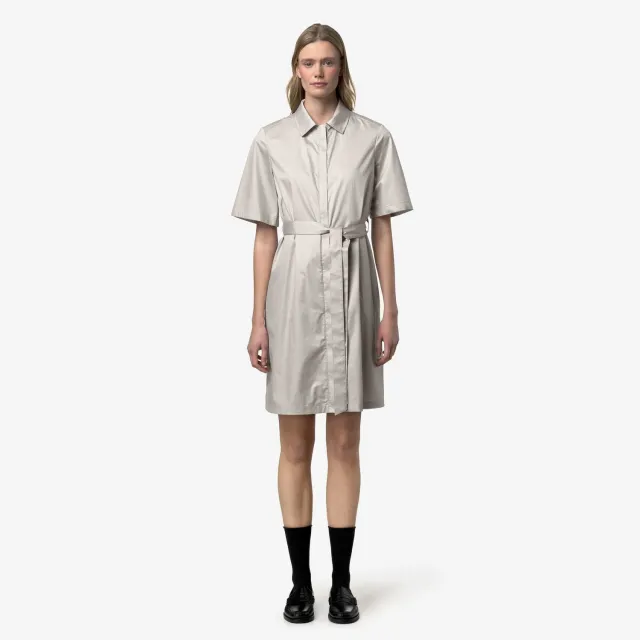 K-Way Nouaille rochie bumbac bej dama scurta