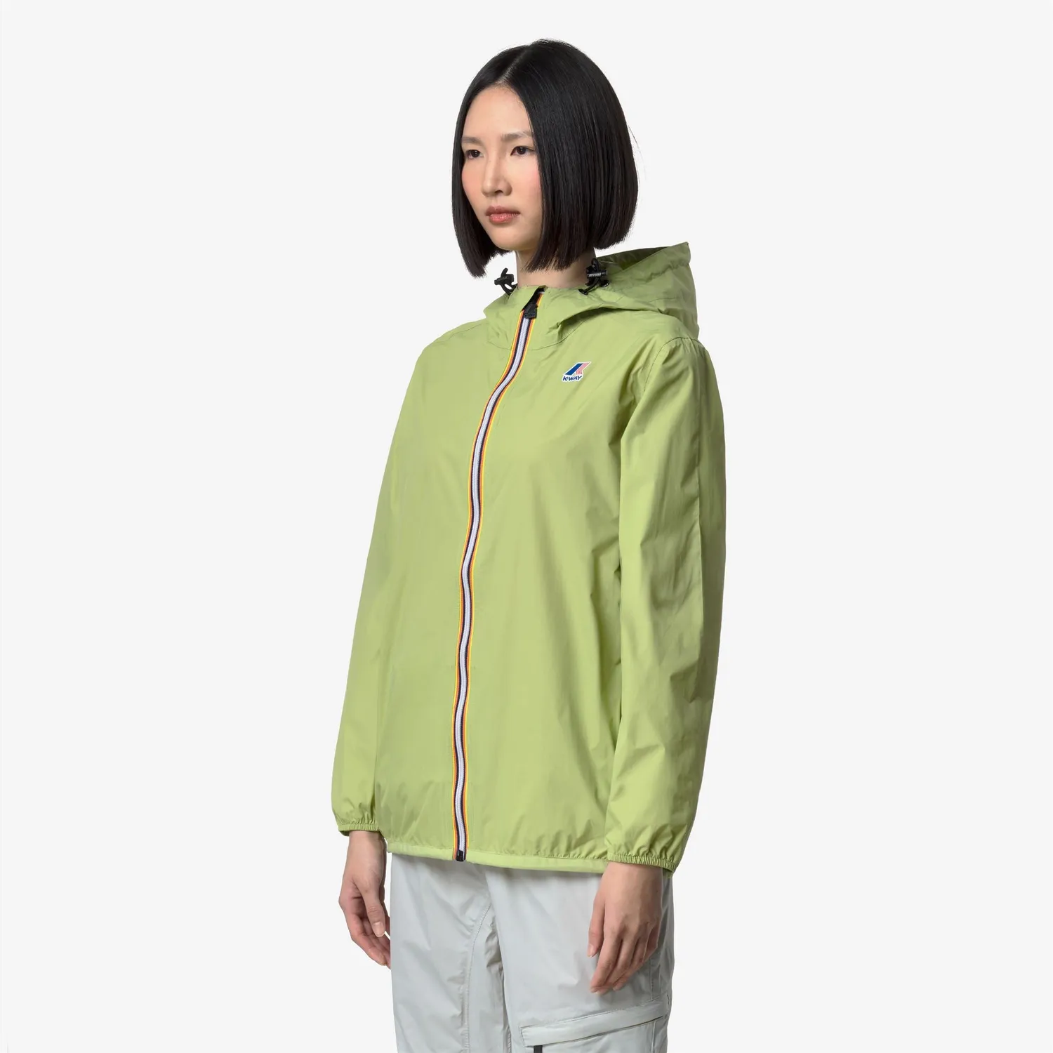 K-Way Le Vrai Claude 4.0 geaca verde impermeabila