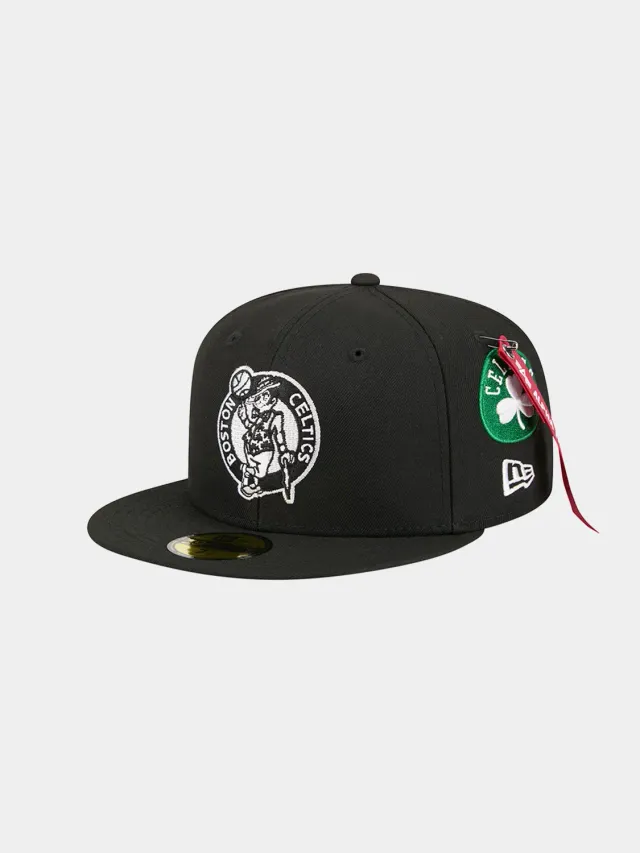 Alpha Industries Boston Celtics 59Fifty sapca fitted neagra