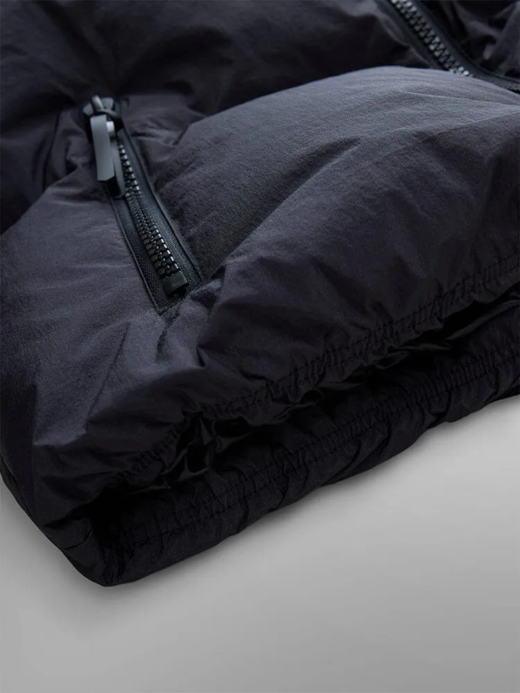 Alpha Industries Sierra Short parka dama neagra puf