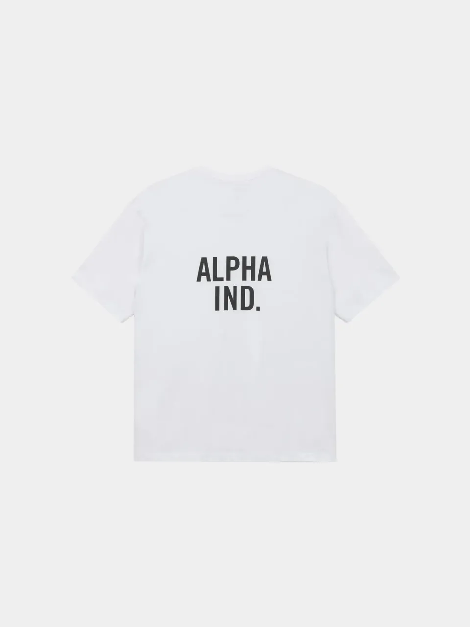 Alpha Industries UNFRM tricou White buzunar bumbac