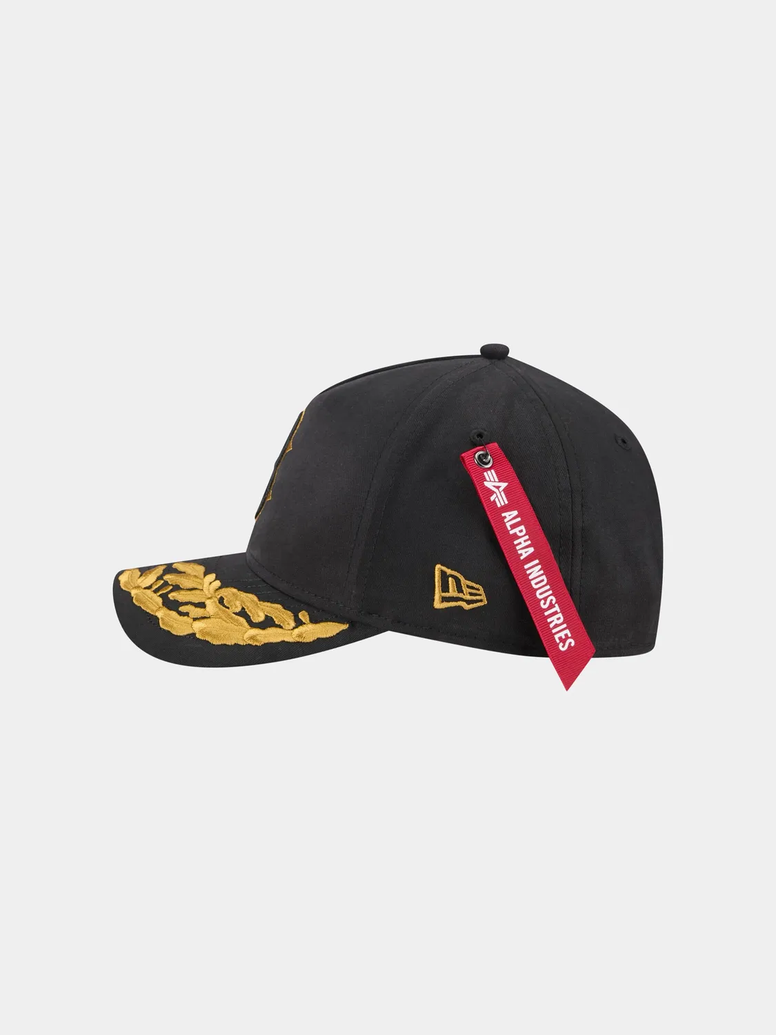 Alpha Industries Boston Red Sox x New Era sapca neagra reglabila