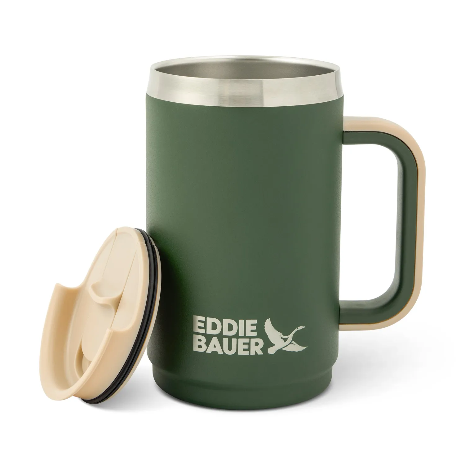Eddie Bauer Cobble cană termică 20oz verde închis