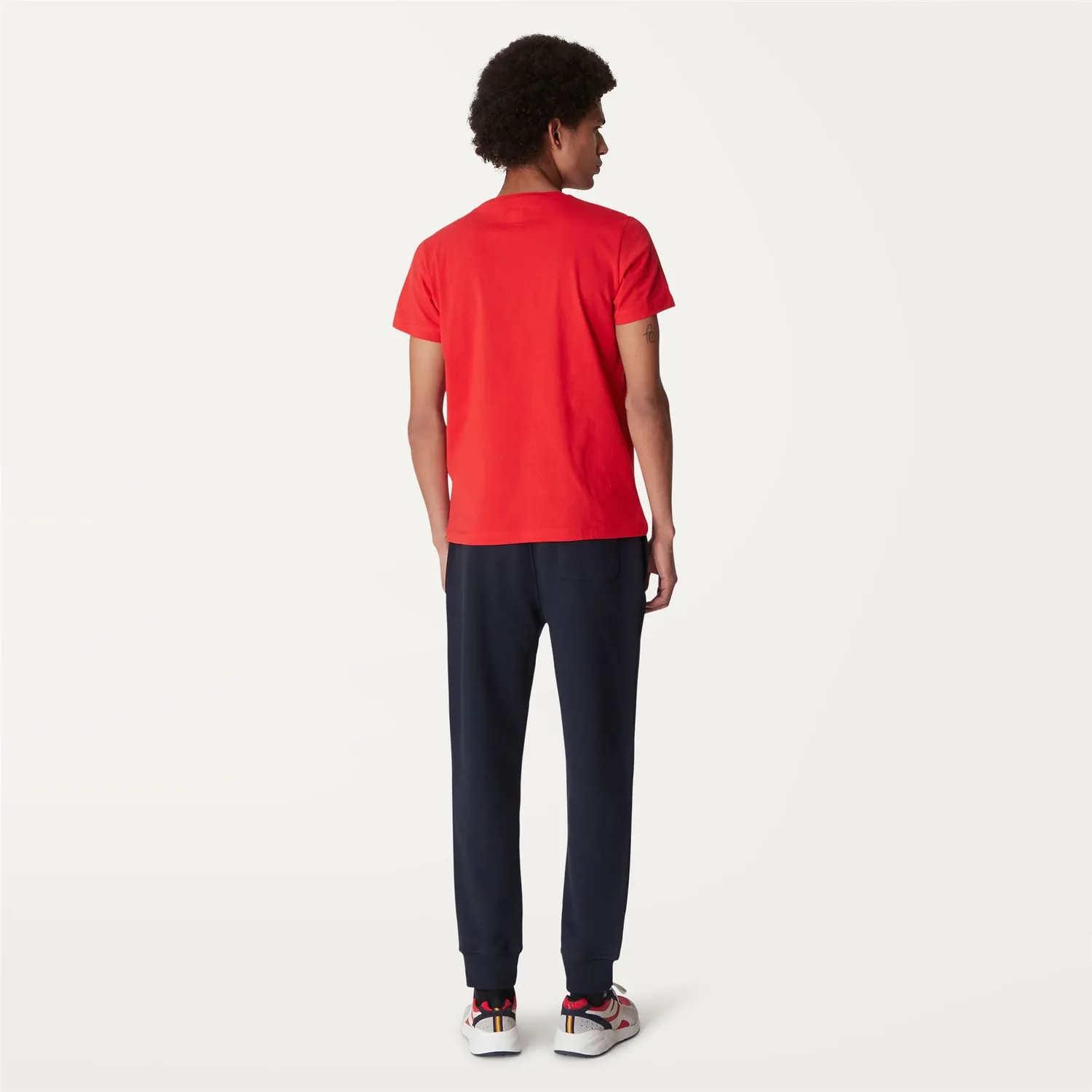 K-Way Mick K00A780 pantaloni sport barbati albastru fleece
