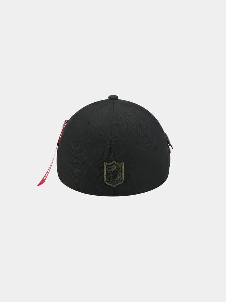 Alpha Industries 49ers New Era 59FORTY sapca negru fitted