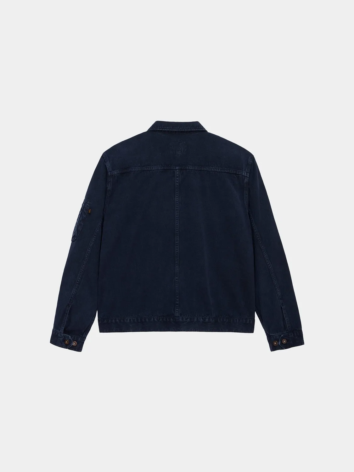 Alpha Industries CTN Work Overshirt camasa Replica Blue bumbac