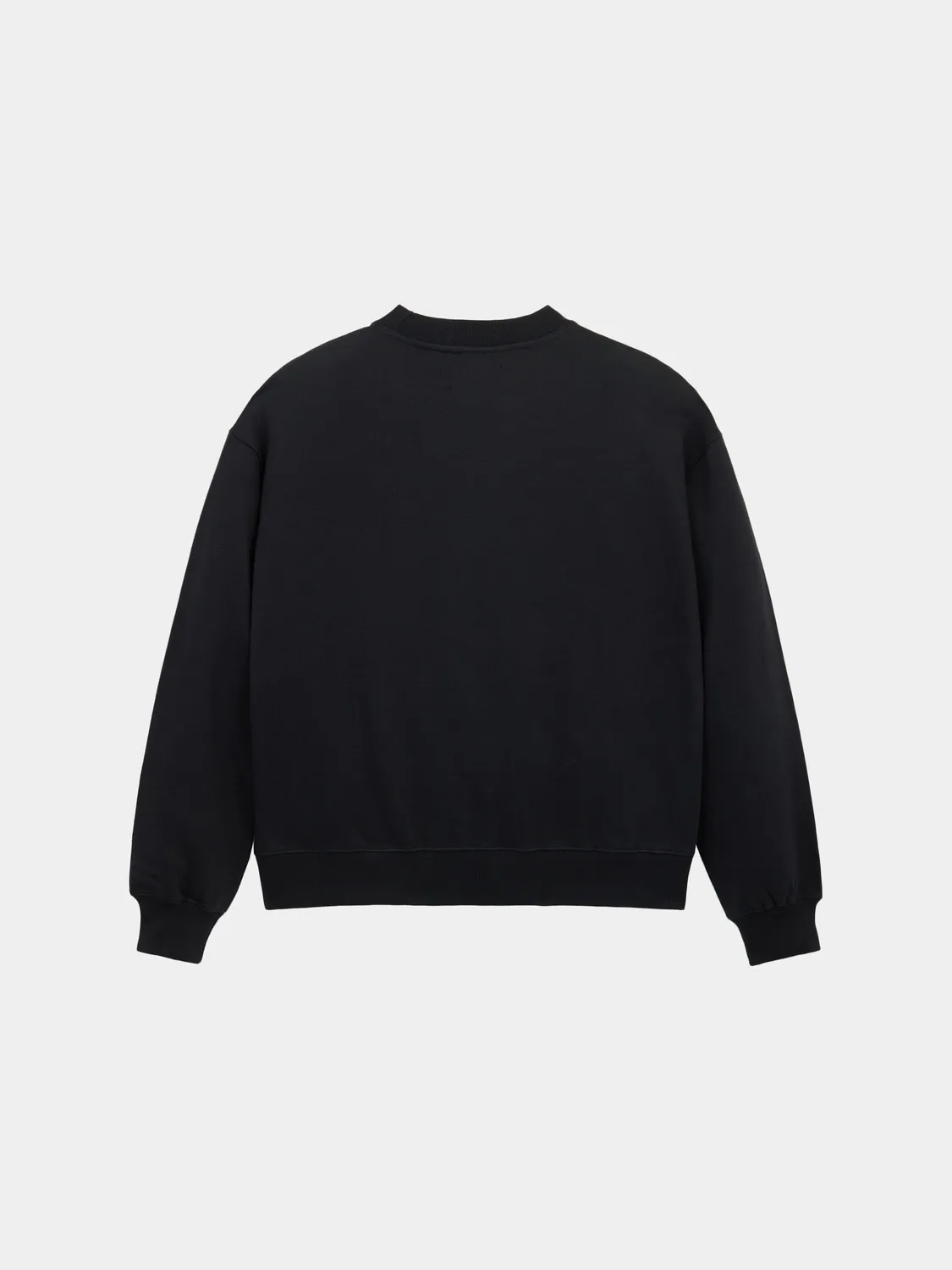 Alpha Industries NASA Galaxy Essential Crew pulover negru bumbac