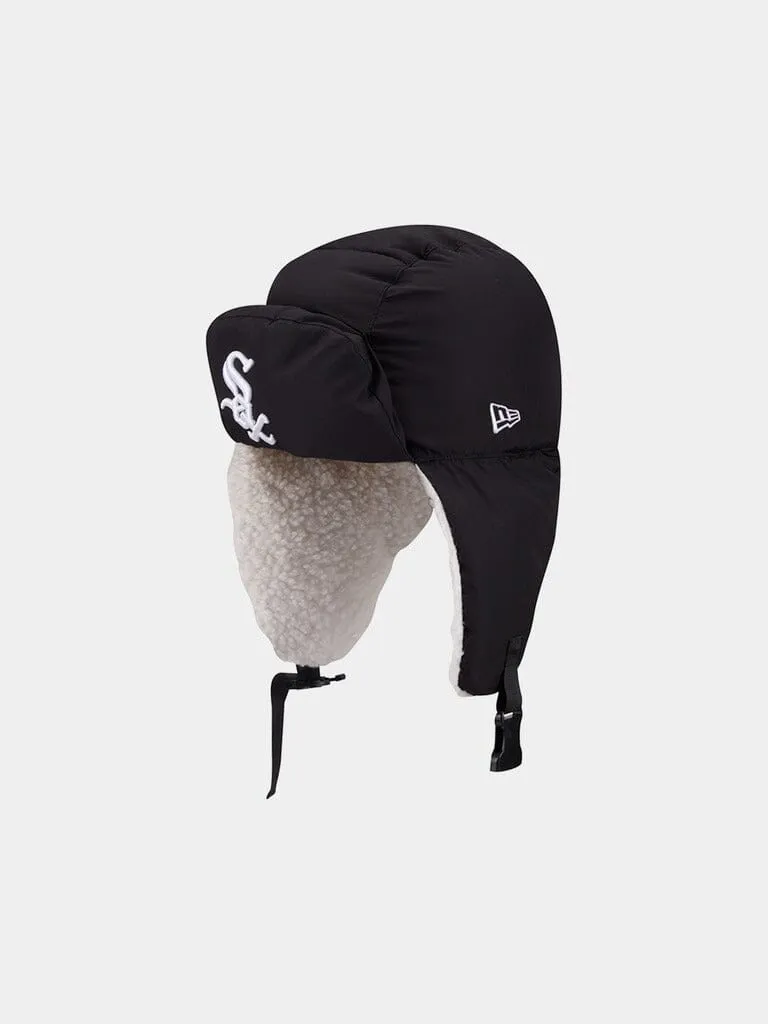 Alpha Industries Chicago White Sox caciula trapper negru