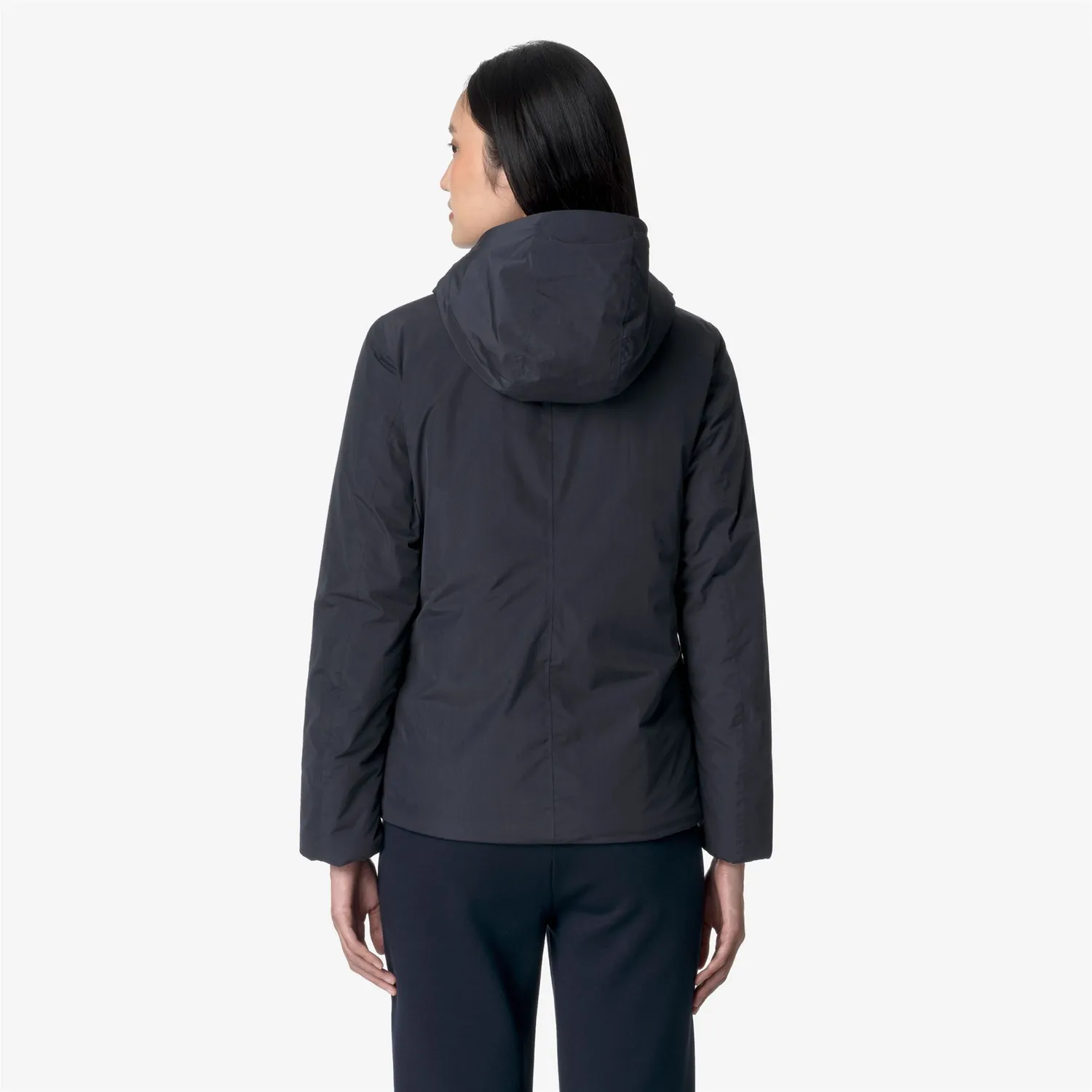 K-Way Lil Soft Touch Marmotta geaca scurta albastru calduroasa