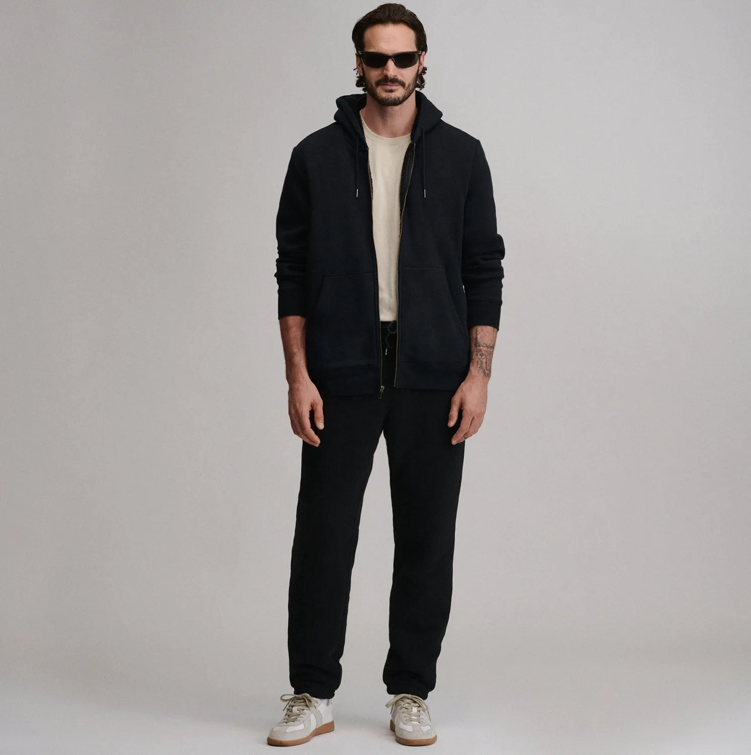 Eddie Bauer Vintage Soft hanorac fermoar black