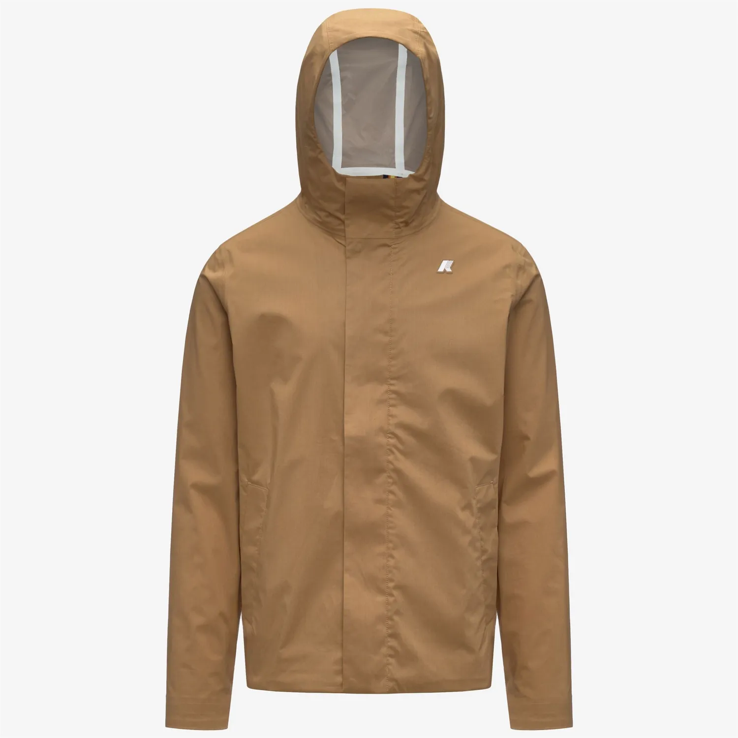 K-Way Jacko Cotton 3Layers geaca maro bistre impermeabila