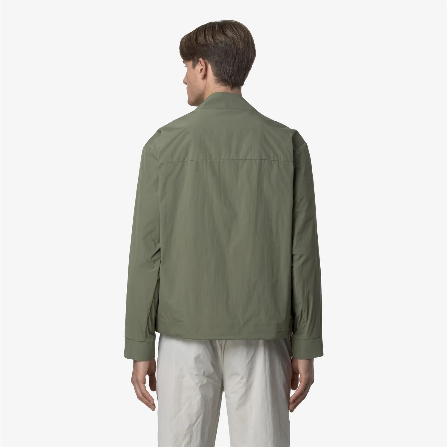 K-Way Barion Cotton Like geacă verde lichen