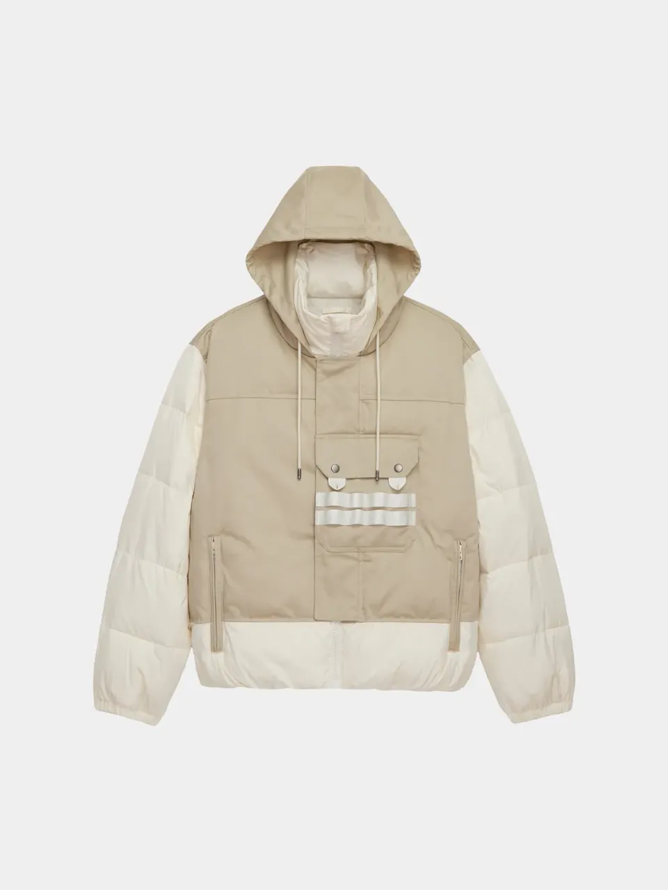 Alpha Industries Swedish Army parka Dune White nailon