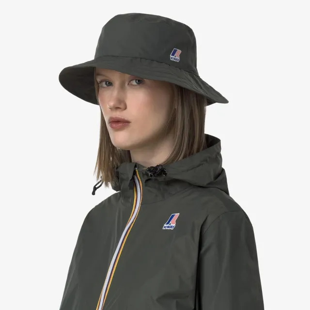 K-Way Le Vrai 4.0 Maylis palarie bucket verde inchis